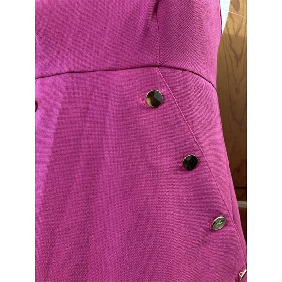 TRINA TURK Women's Dress Sz 0 Fuchsia Sleeveless Fully Lined $298 Colorful - Picture 7 of 14